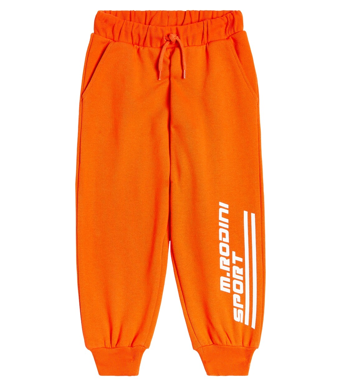 

Спортивные брюки из хлопкового джерси Mini Rodini, красный