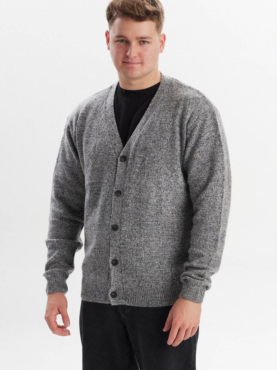 

Вязаный кардиган Dxnmxrk DXFranker, серый