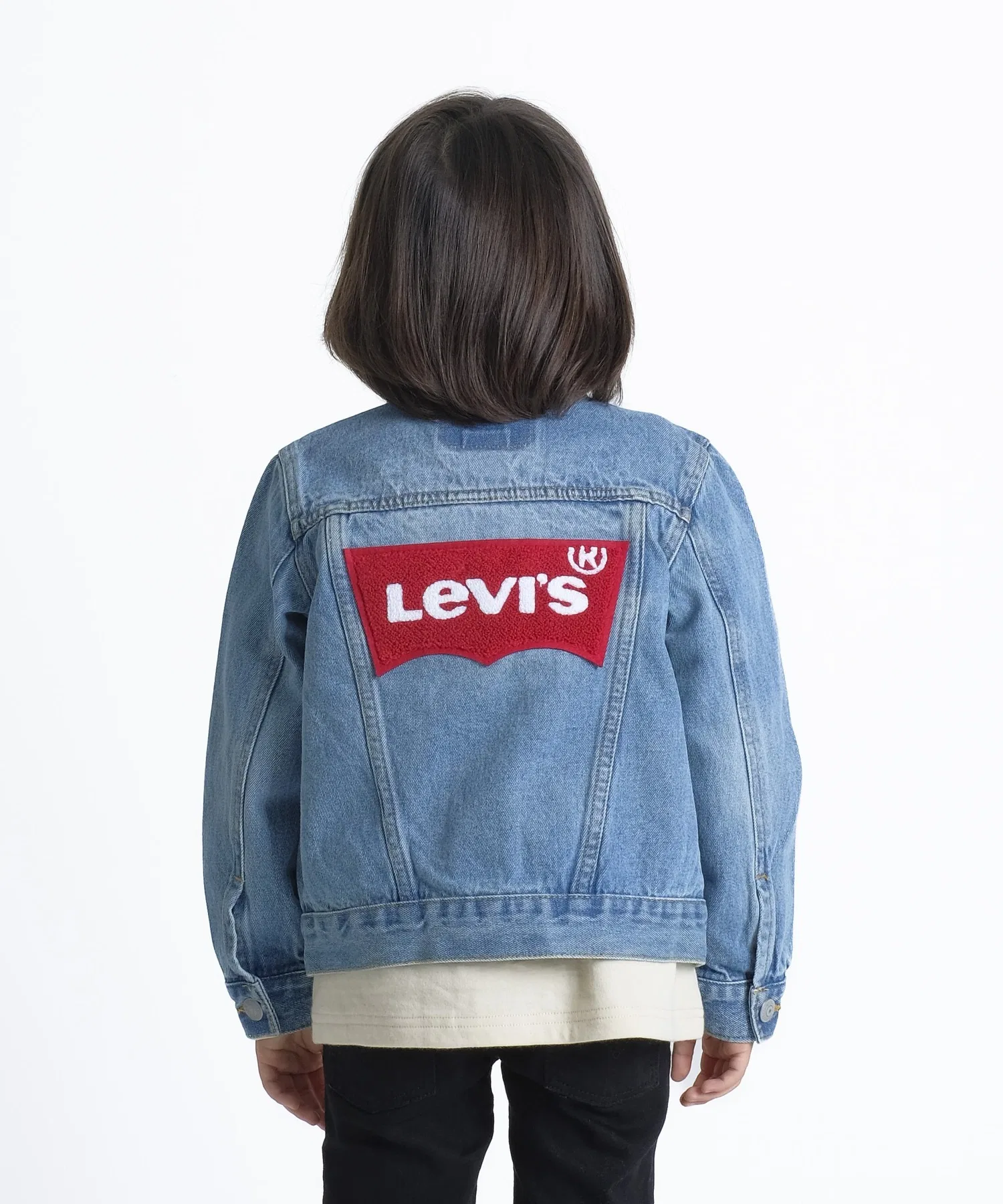 【Levi's】LVB BATWING TRUCKER/Джинсовая куртка/Детская — фото 4