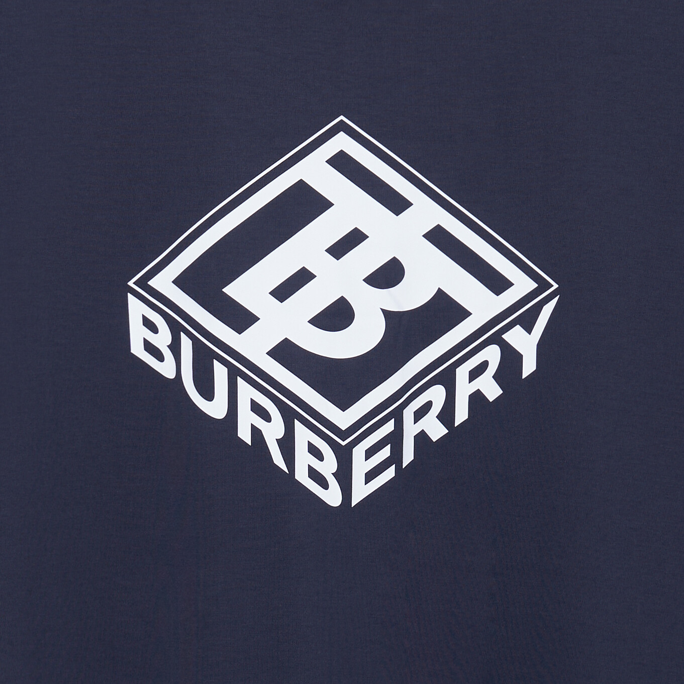 Футболка мужская Burberry темно-синий — фото 3