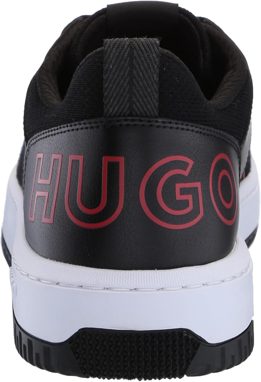 Кроссовки Hugo Mens Back с логотипом и шнуровкой, черный — фото 2