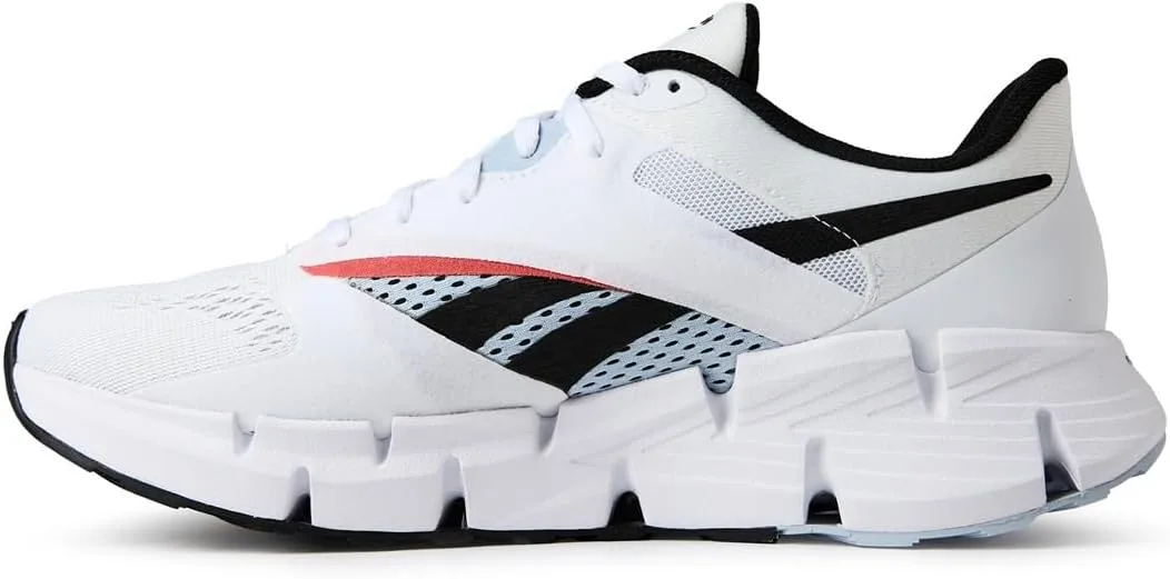 Кроссовки Reebok унисекс Zig Dynamica 5, черный/красный — фото 2