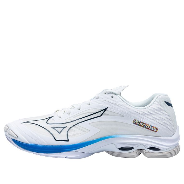 

Носки Mizuno Wave Lighting Z7 'White Black Blue', белый