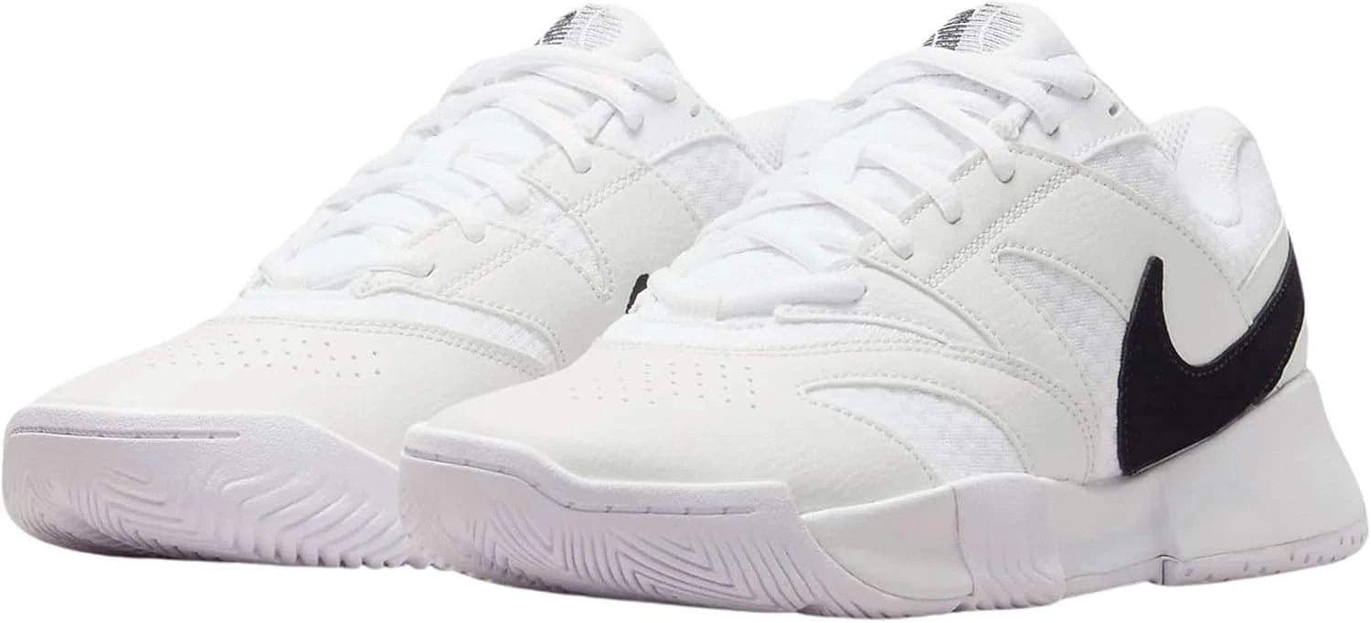 Кроссовки теннисные Nike Court Lite 4, White/Black/Summit White — фото 2