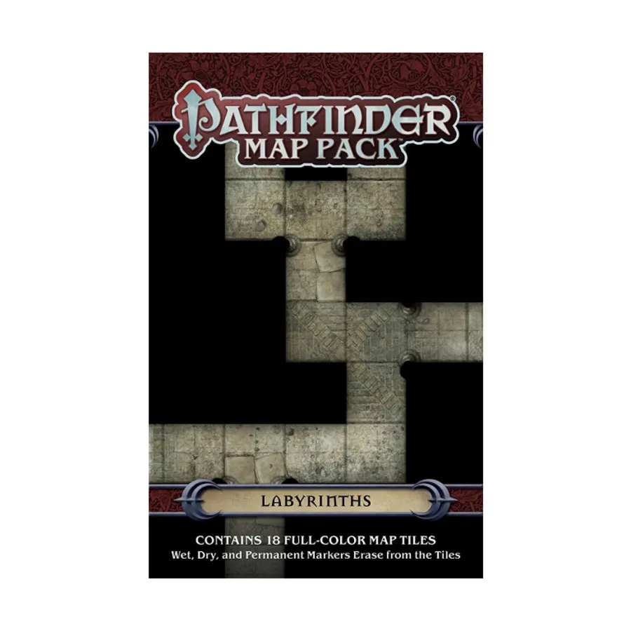 

Пакет карт — Лабиринты, GameMastery & Pathfinder - Map Packs - Crypts, Dungeons, & Underground Locales