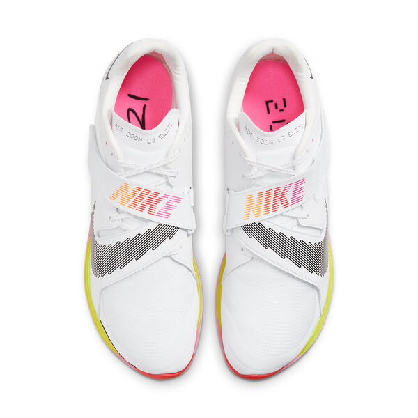 Кроссовки air zoom long jump elite Nike, белый — фото 2