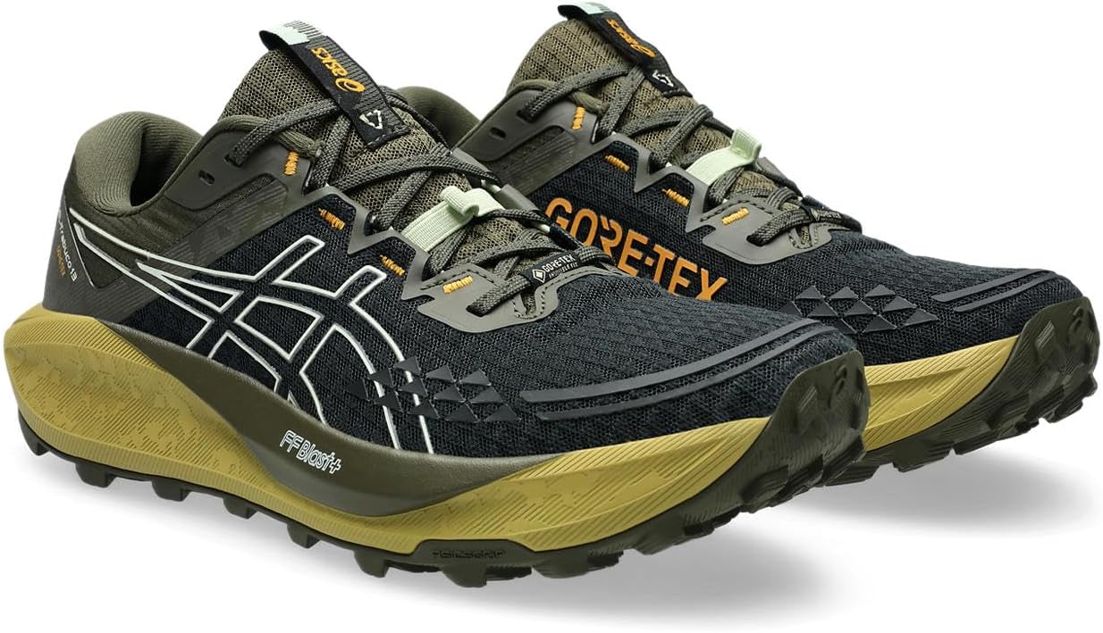 

Мужские беговые кроссовки ASICS Gel-Nimbus 27, черный/зеленый