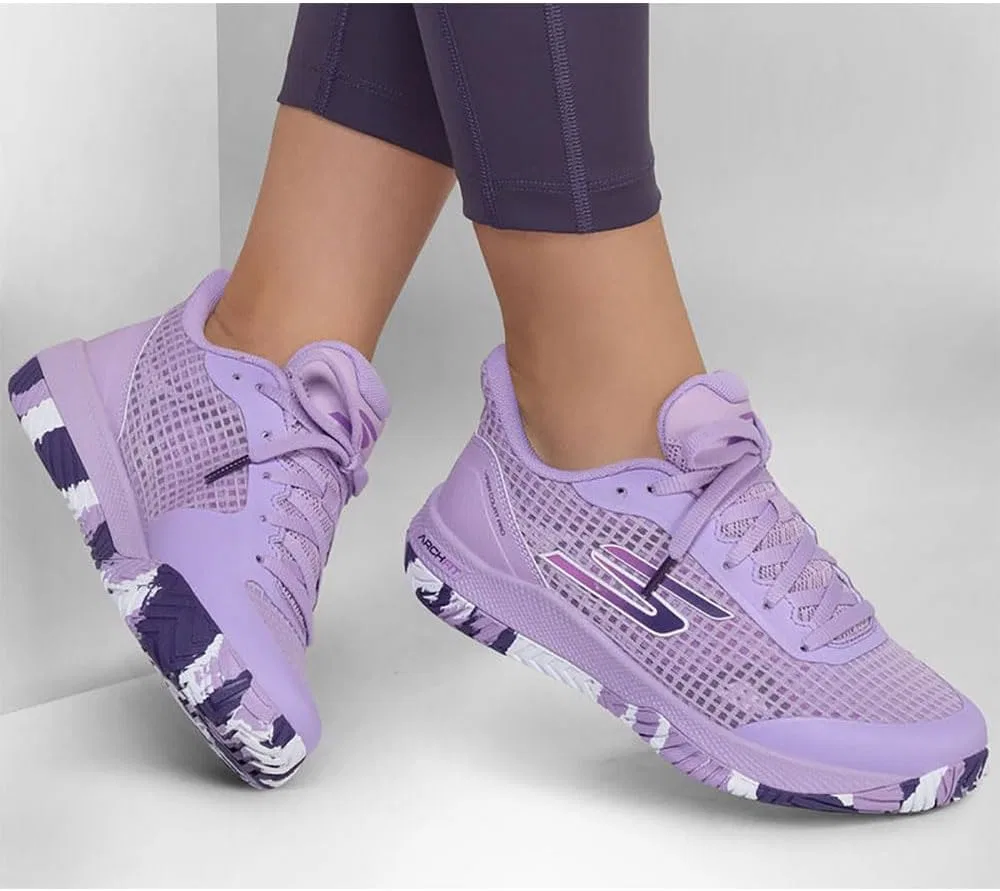Кроссовки для тенниса и пиклбола Skechers Viper Court Pro, цвет Lavender — фото 2
