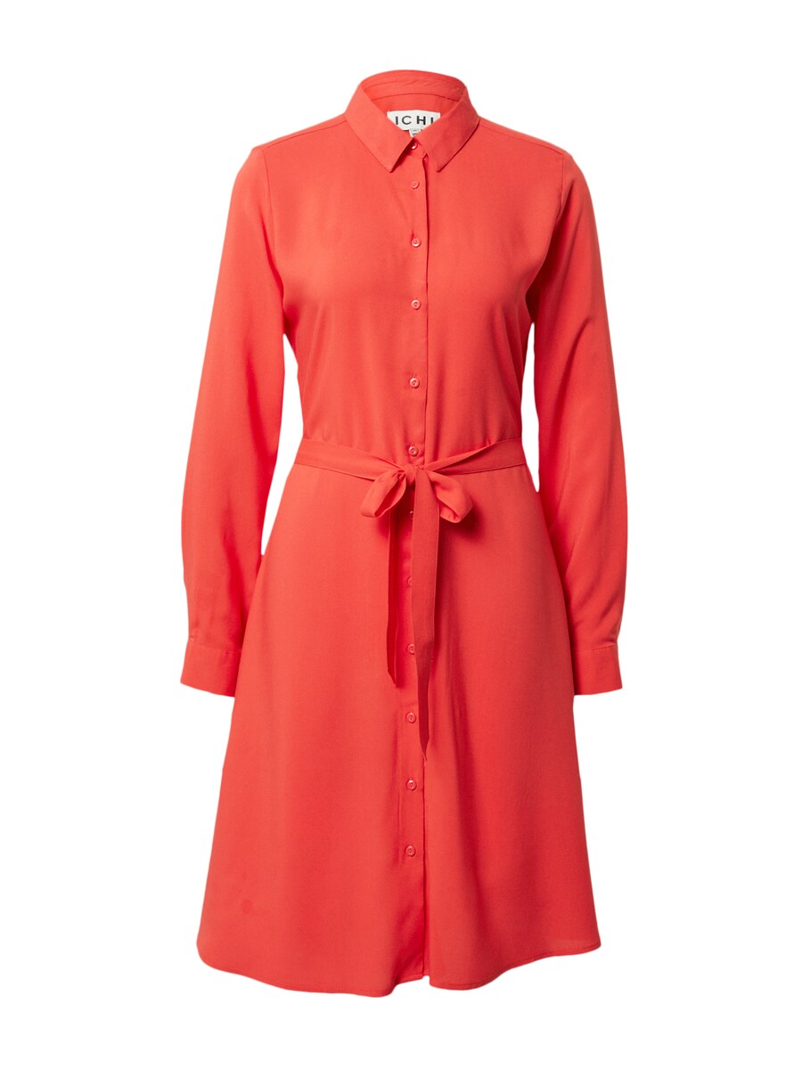 

Платье-рубашка ICHI Main, Orange red
