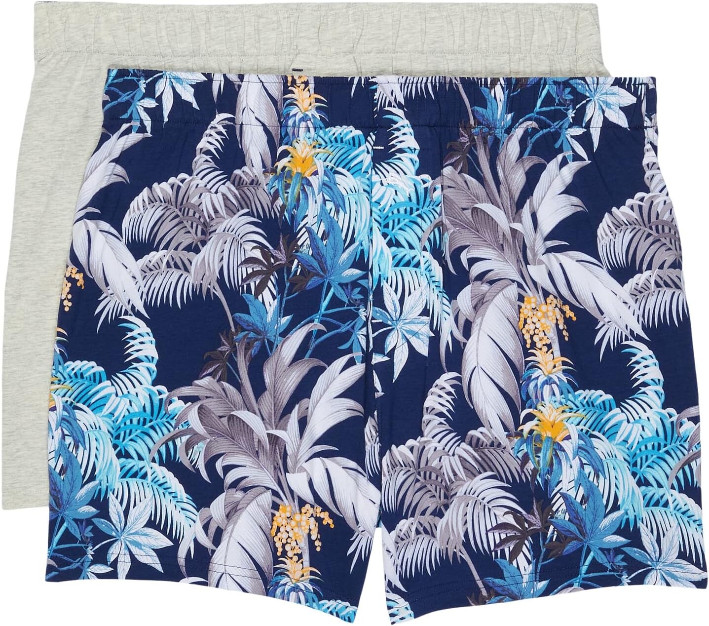 

Боксеры Tommy Bahama 2-Pack Knit Boxer, цвет Navy Tropical/Grey
