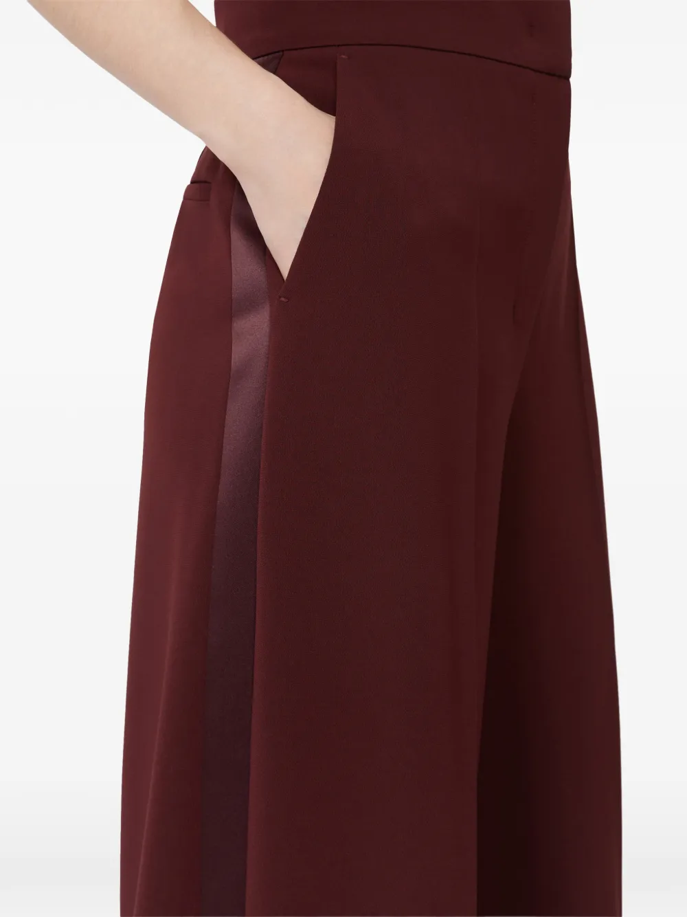 Брюки строгого кроя Max Mara, красный — фото 3