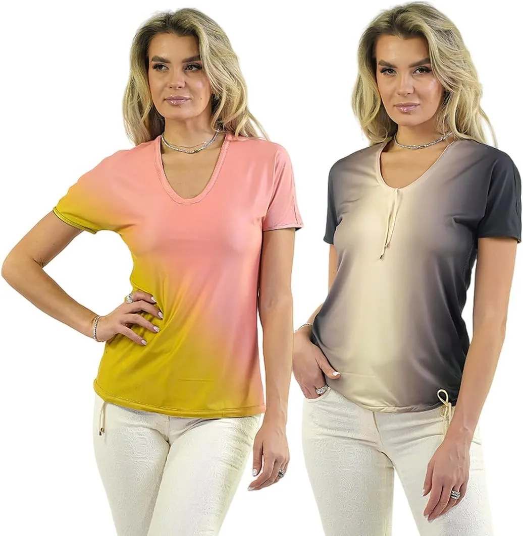 

Модзори Реверсибл и регулируемый топ с V-образным вырезом Modzori