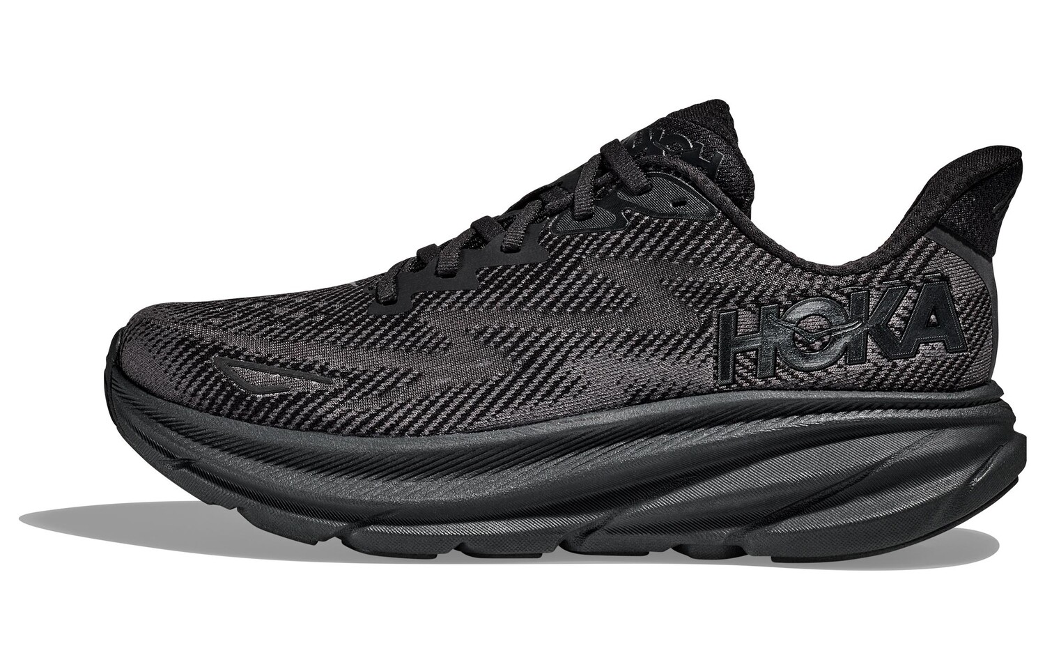 

Кроссовки женские Clifton 9 с низким верхом, черные Hoka One One