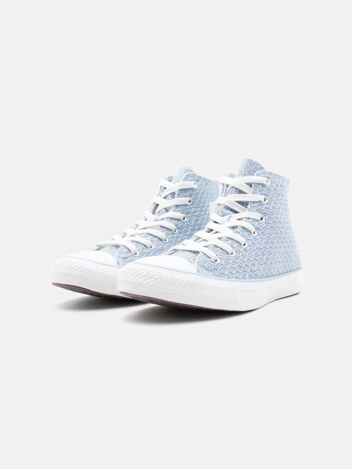 Кроссовки Converse CTAS в пыльно-голубом цвете — фото 2