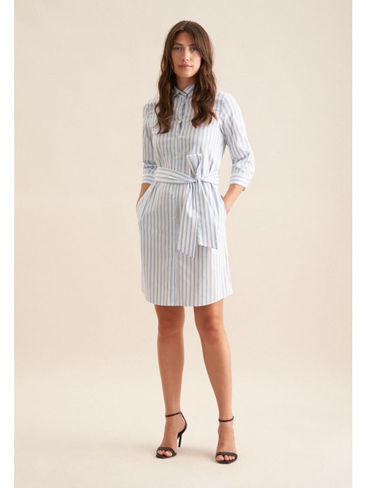 

Платье до колена Seidensticker Kleid Slim Fit, светло-синий