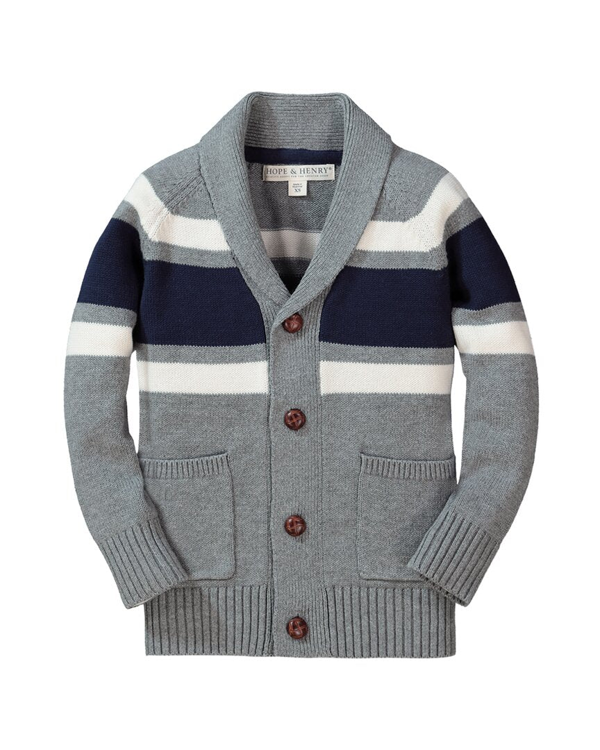 

Кардиган-свитер Hope & Henry Hope & Henry, серый