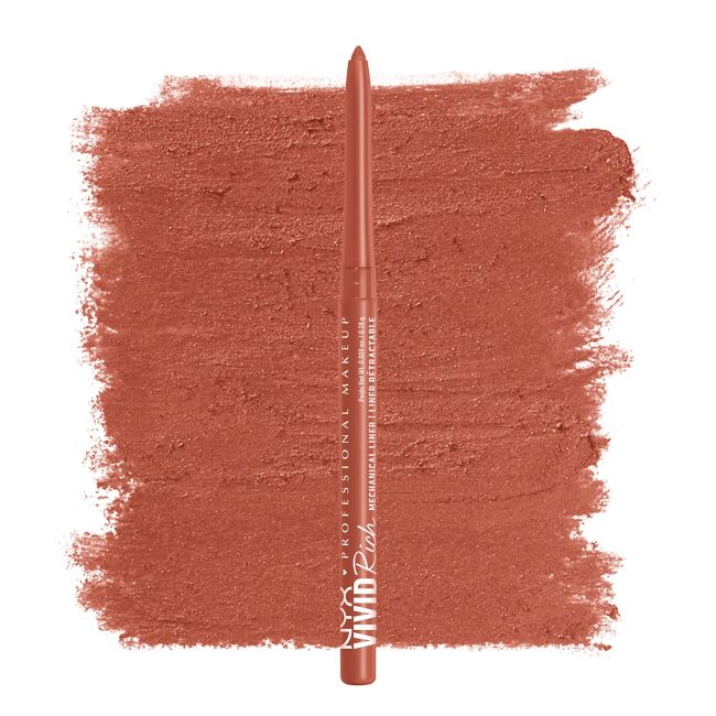 Яркий насыщенный механический карандаш для глаз NYX Professional Makeup, цвет tiger's prize, 0,28 гр — фото 2