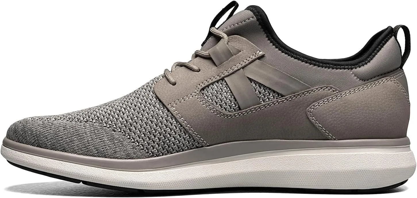 Мужские туфли Florsheim Venture Knit с гладкой поверхностью, серый — фото 4