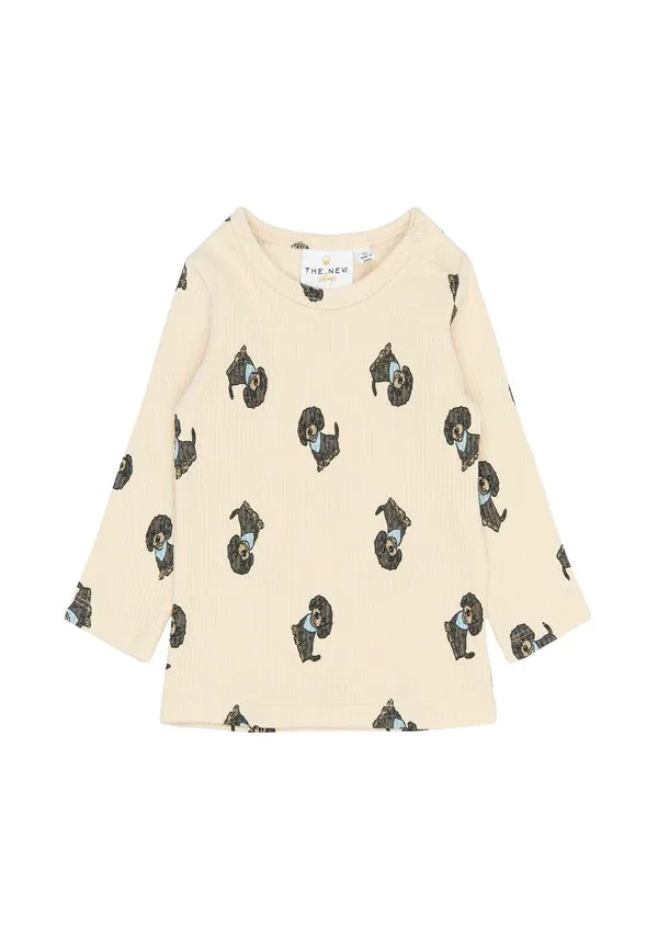 Футболка с длинным рукавом (l_s tee long sleeve tshirt) The New Siblings, Gardenia Aop