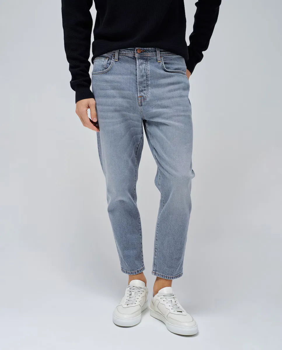 

Мужские джинсы зауженного кроя Salsa Jeans, серый