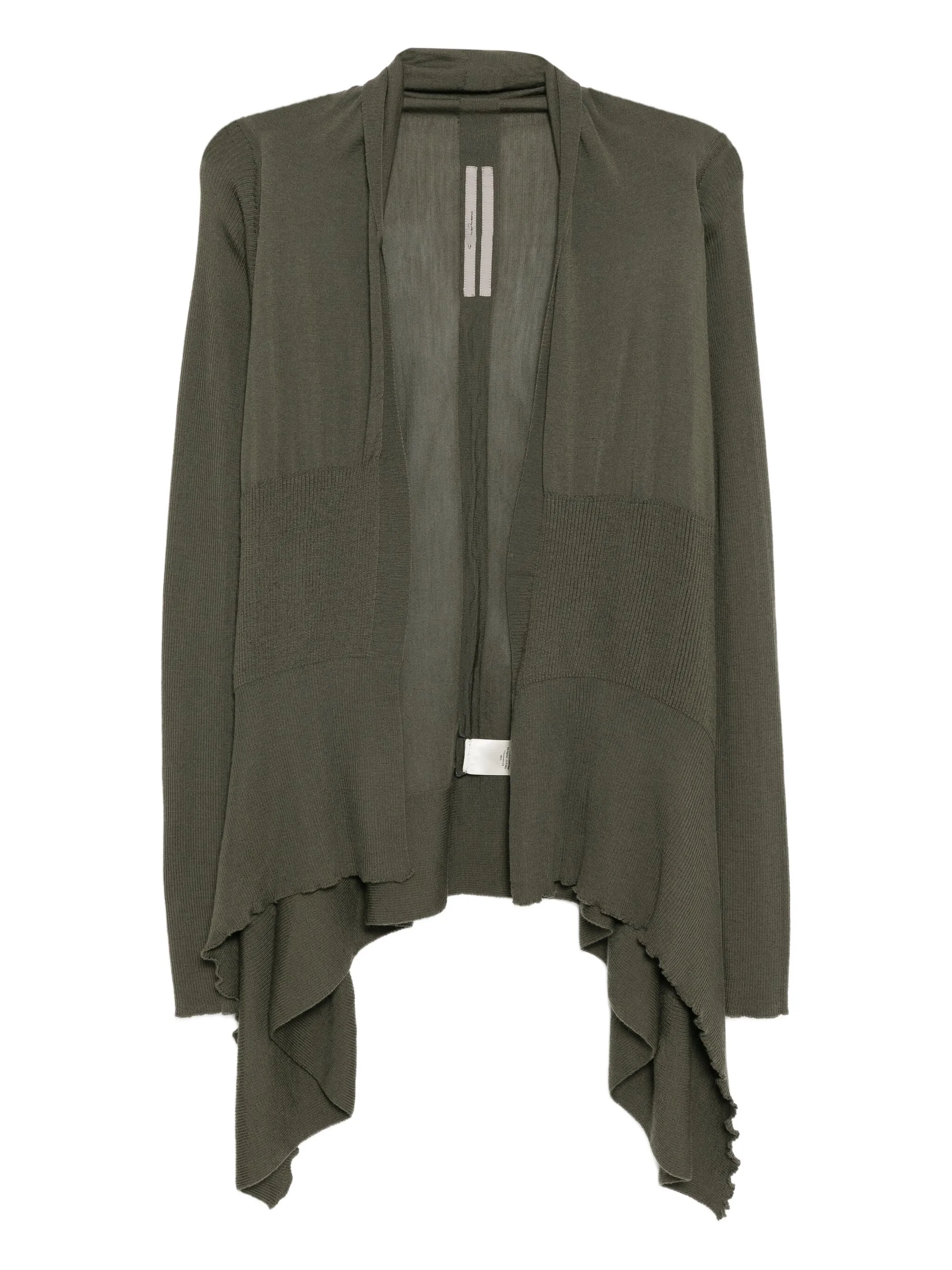 

Шерстяной кардиган Rick Owens, зеленый