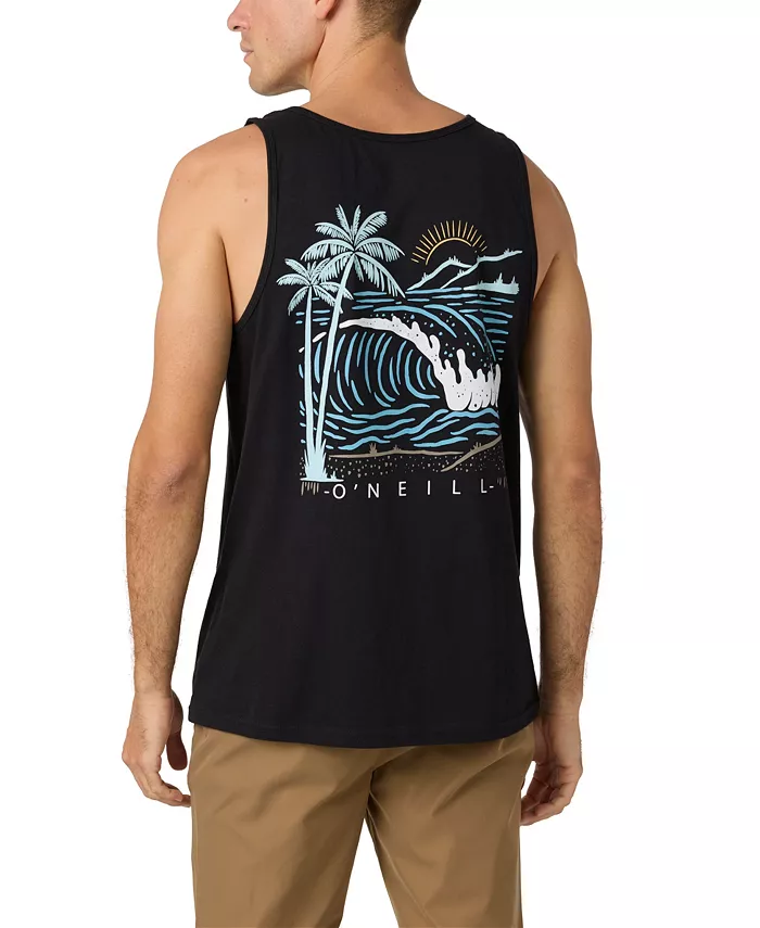 

Мужской майка Flow Tank Top O'Neill, черный