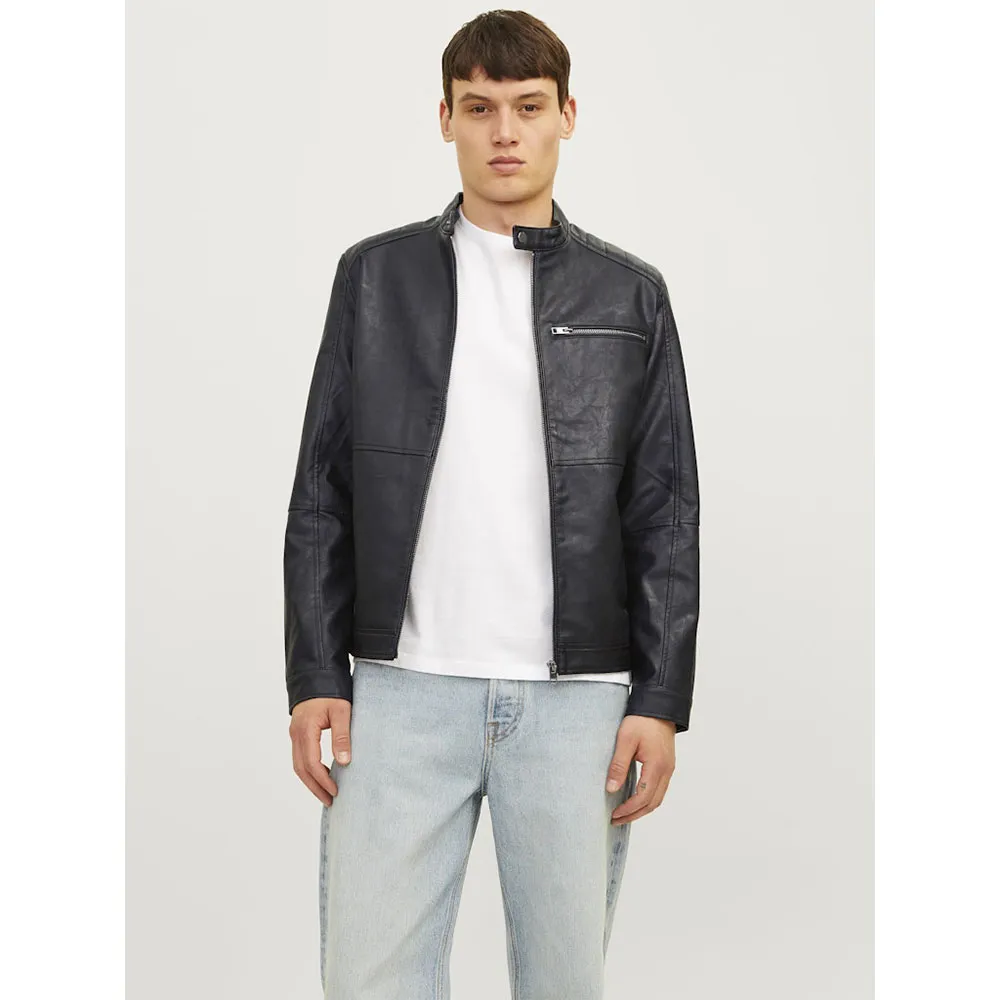 

Куртка Jack & Jones Dylan Biker leather, черный