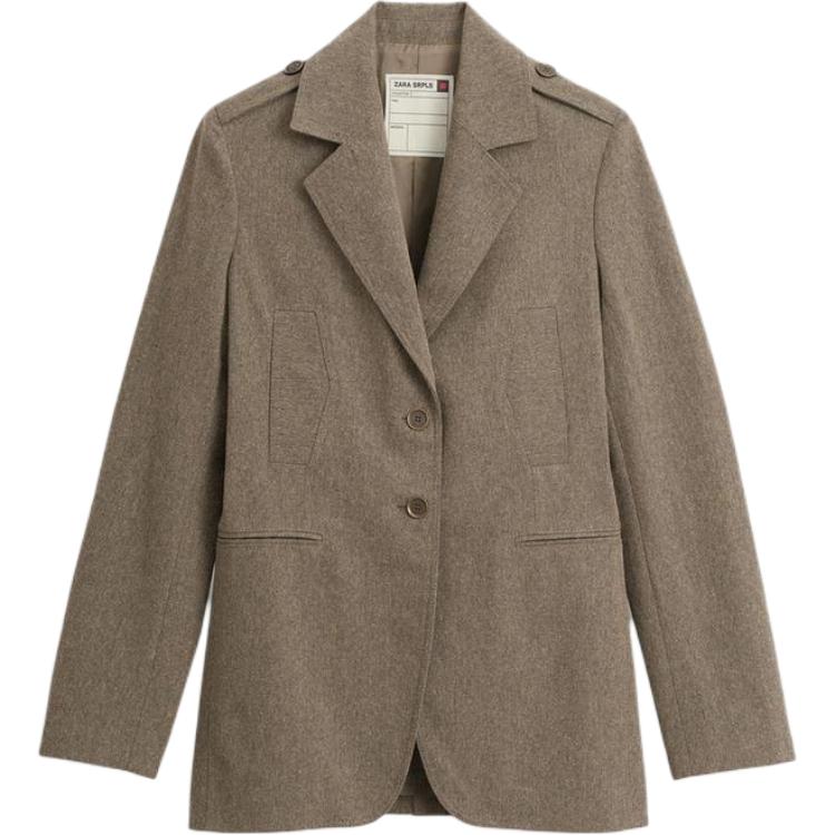 

ZARA Костюм деловой женский хаки, Khaki