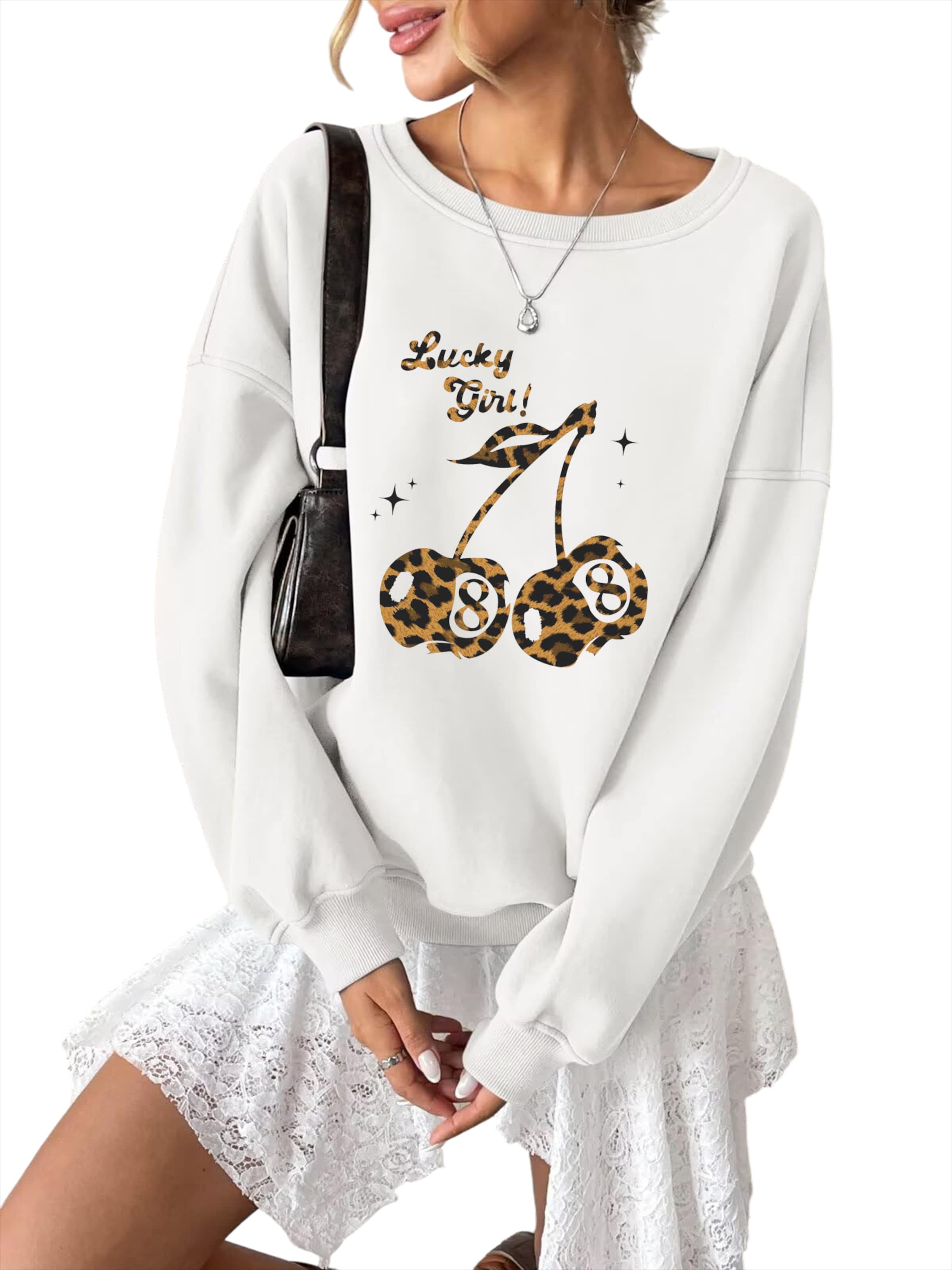 

GORHEY Свитшот в белом цвете