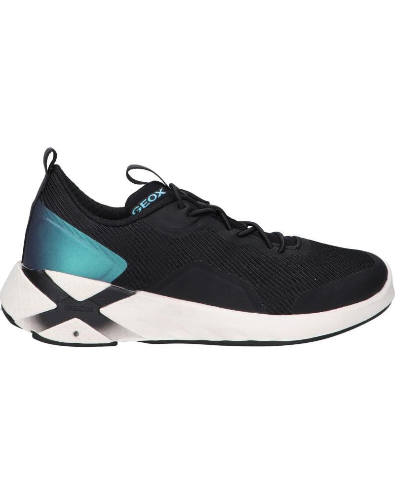 

Кроссовки Geox модель J Playkix Boy цвет черный