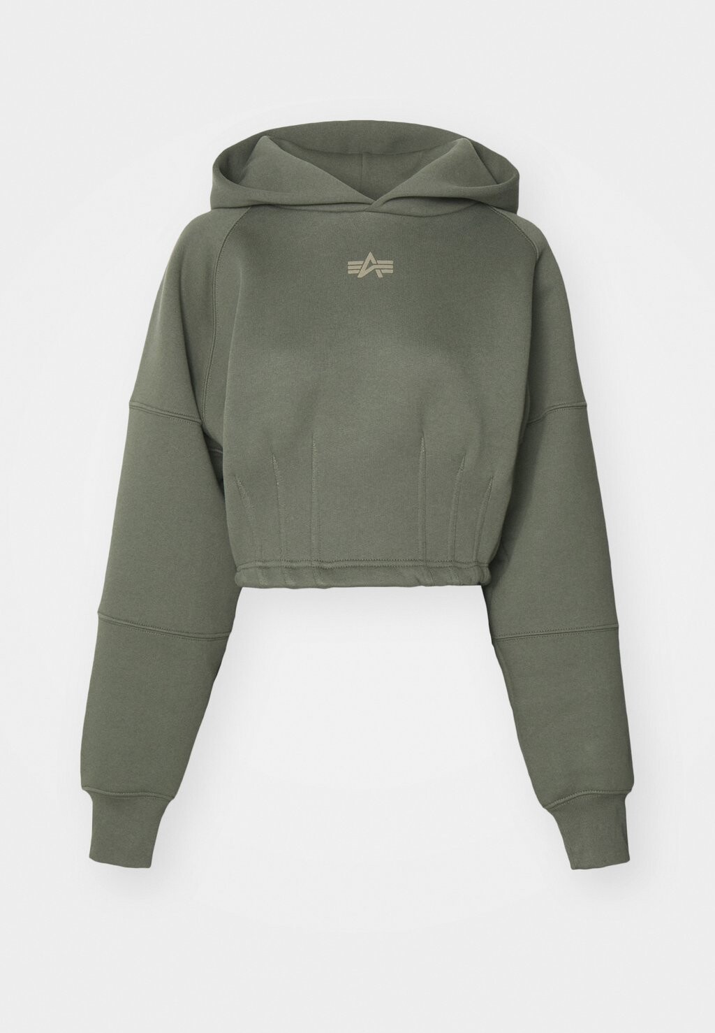 

Толстовка WAISTED HOODY Alpha Industries, темно-зеленый
