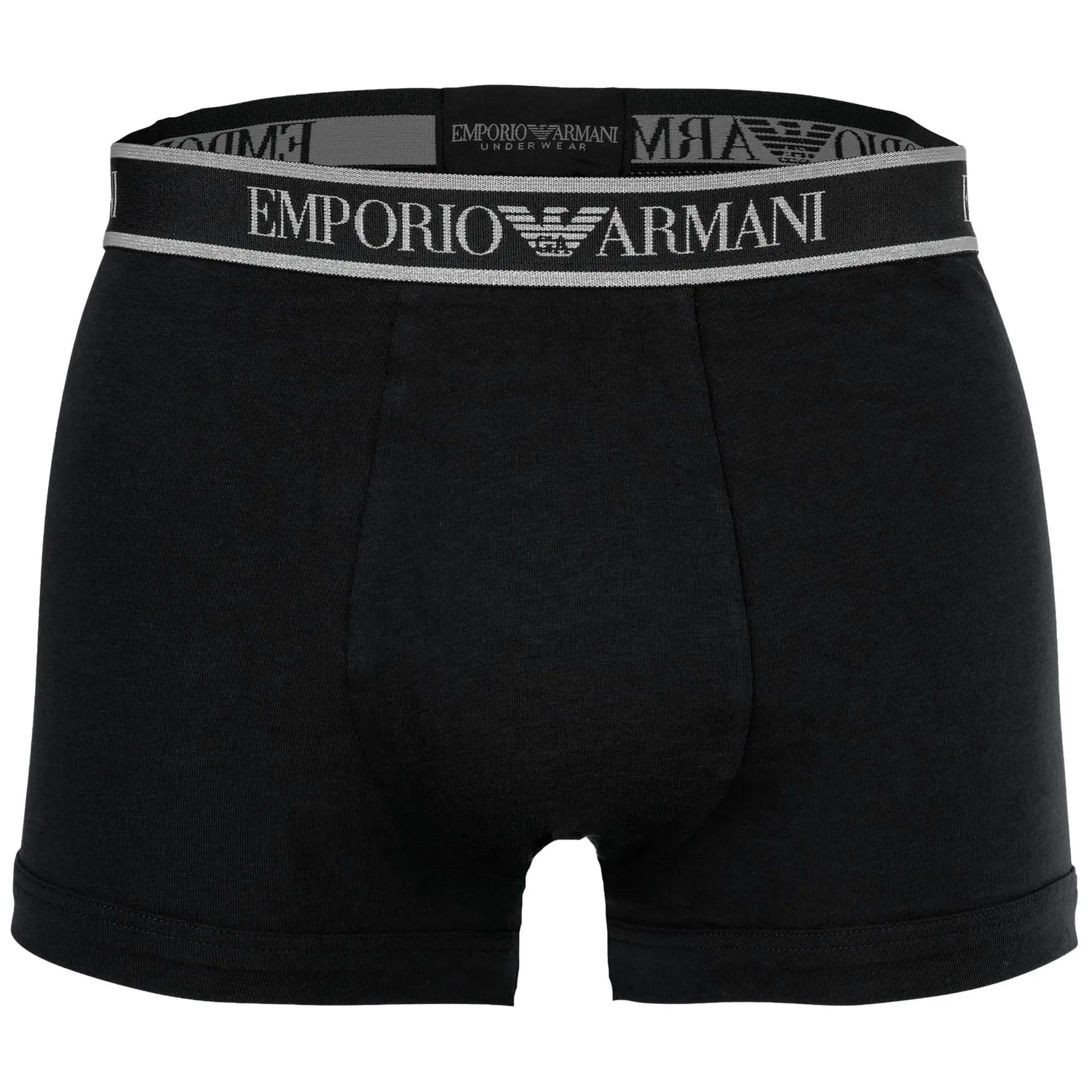 Боксеры 3 штуки, Emporio Armani, черный/серый — фото 4