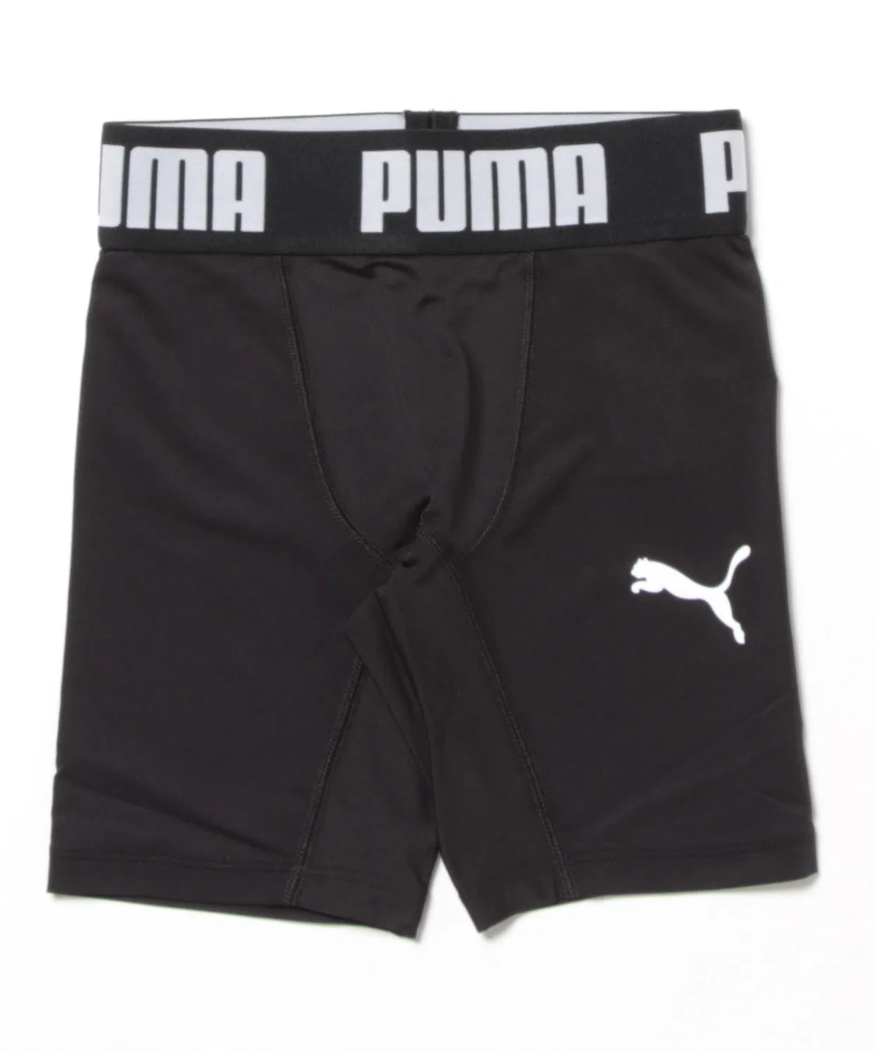 Компрессионные шорты для мальчиков PUMA, 120-160 см, чёрные