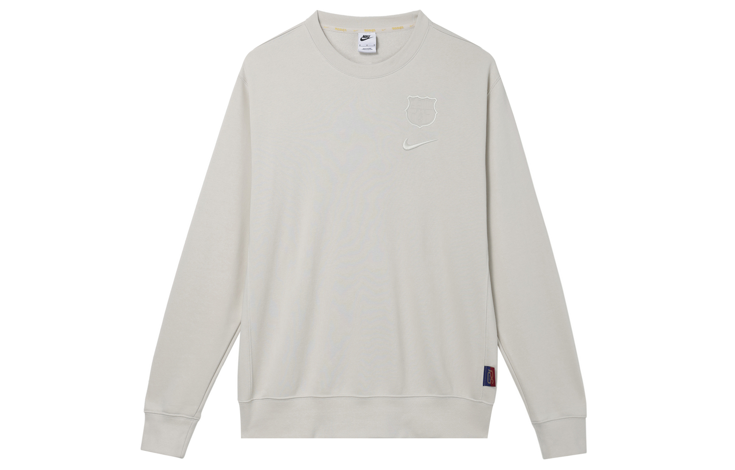Свитшот с длинным рукавом Barcelona Club Home мужская Nike, коричневый — фото 3