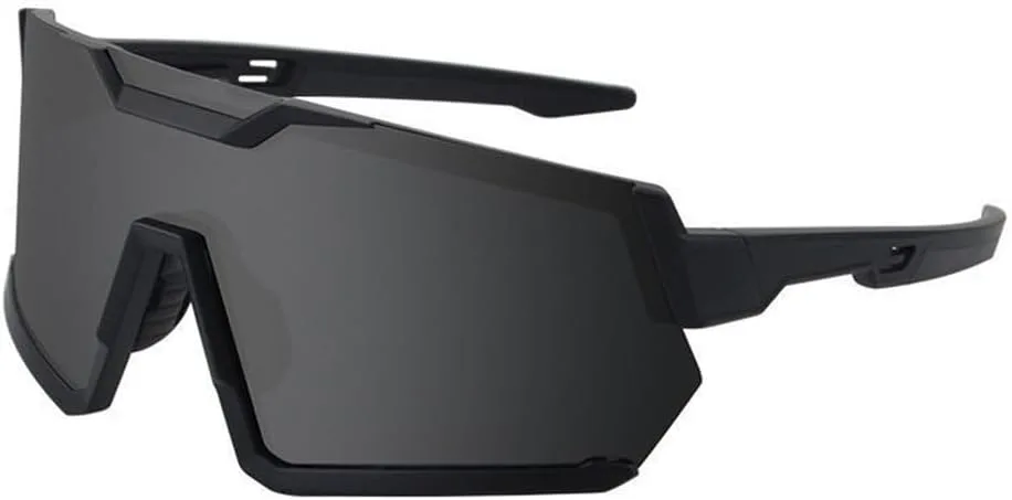 

Стильные мужские и женские очки для бега и езды на велосипеде на открытом воздухе, ветрозащитные солнцезащитные очки для горного велосипеда PRSTNN, Black Gray