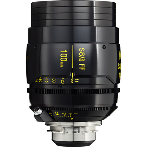 

Полный кадр Cooke S8/i Plus 100 мм T1.4 с фиксированным объективом (ARRI PL, футы/метры)