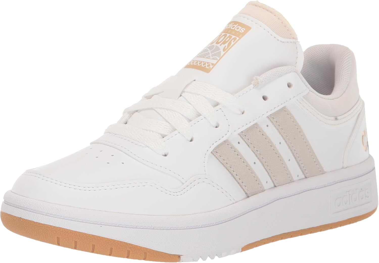 

Кроссовки Adidas Originals Mens Hoops 3.0, белый/бежевый