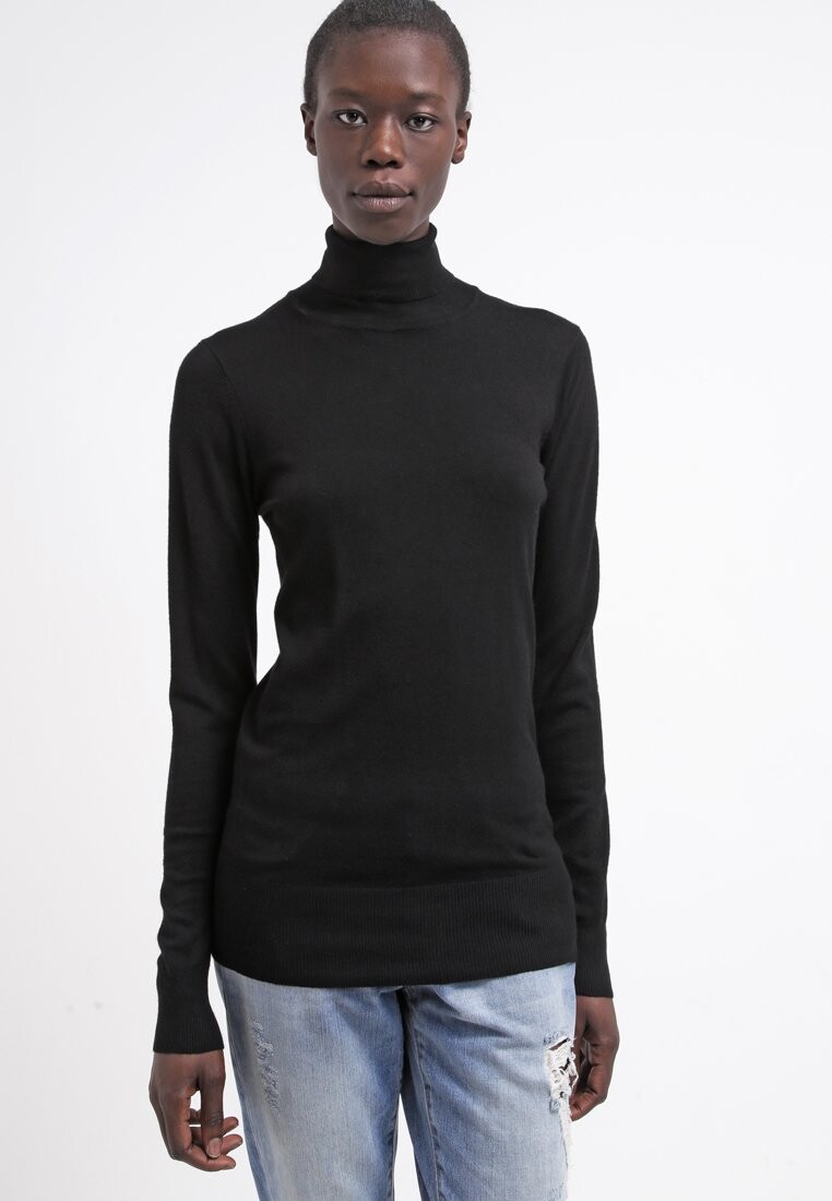 

Свитер ASTRID ROLL NECK Kaffe, глубокий черный