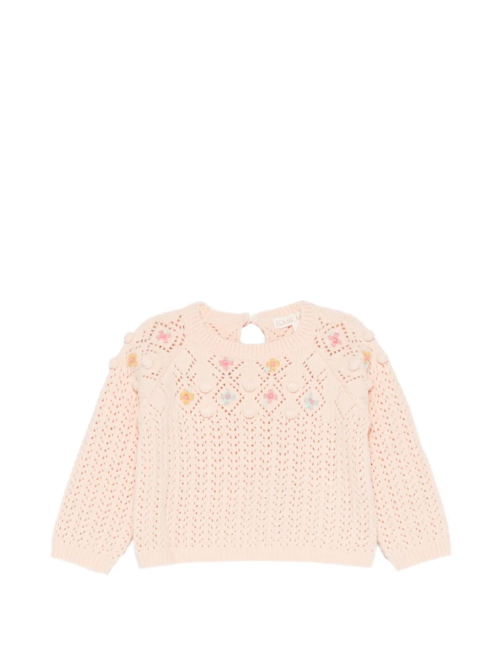 

Цветочный свитер Vakita Louise Misha Kids, розовый