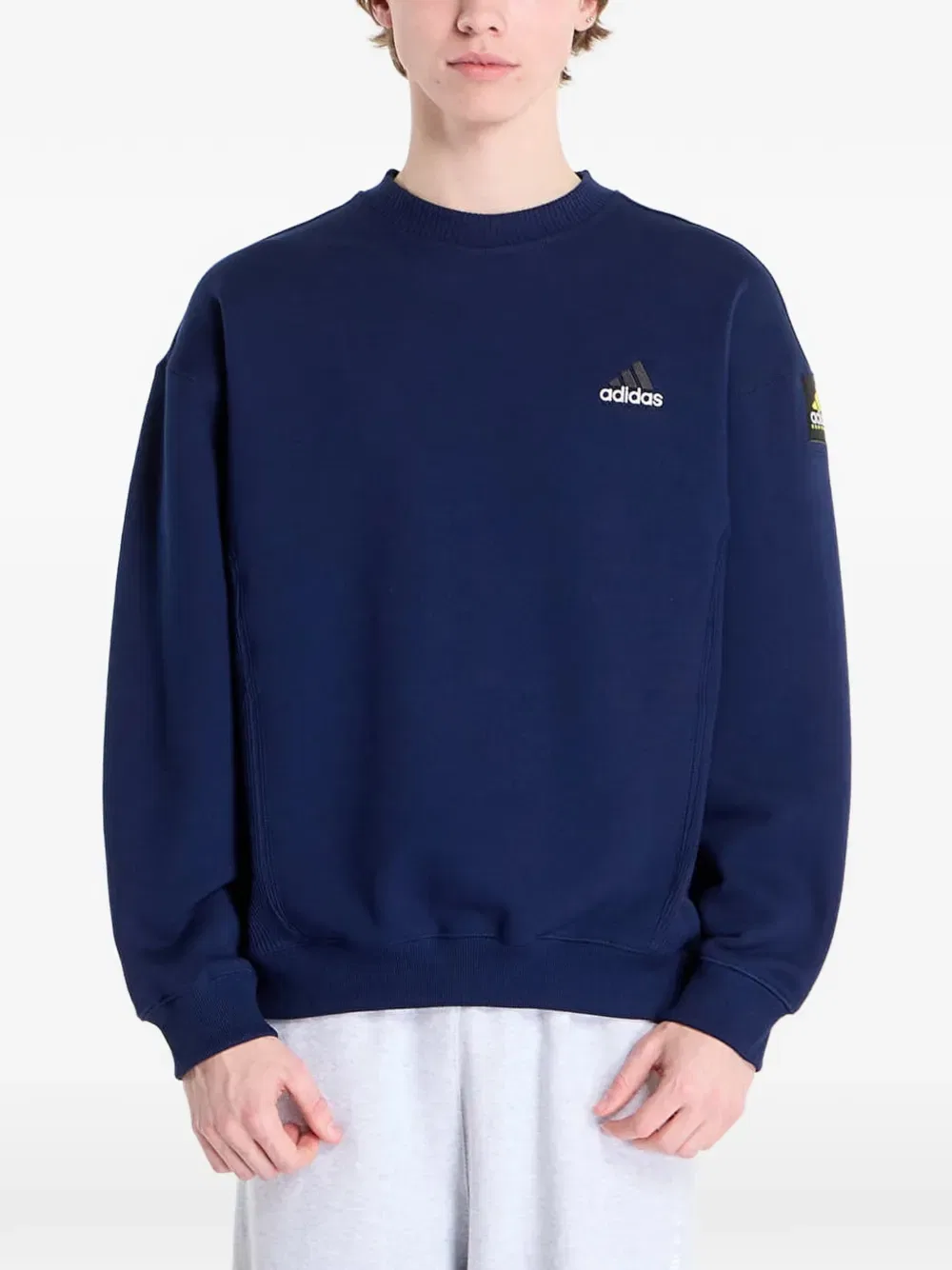 Свитшот с круглым вырезом Equipment Adidas, синий