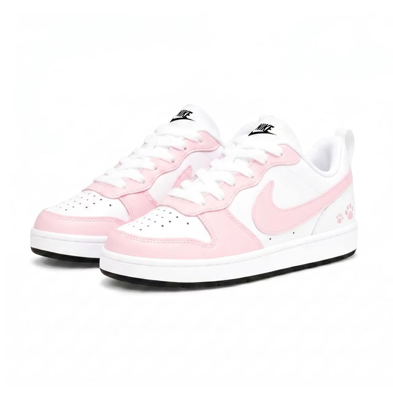 Детские кроссовки для скейтбординга Nike Court Borough Light Pink — фото 4