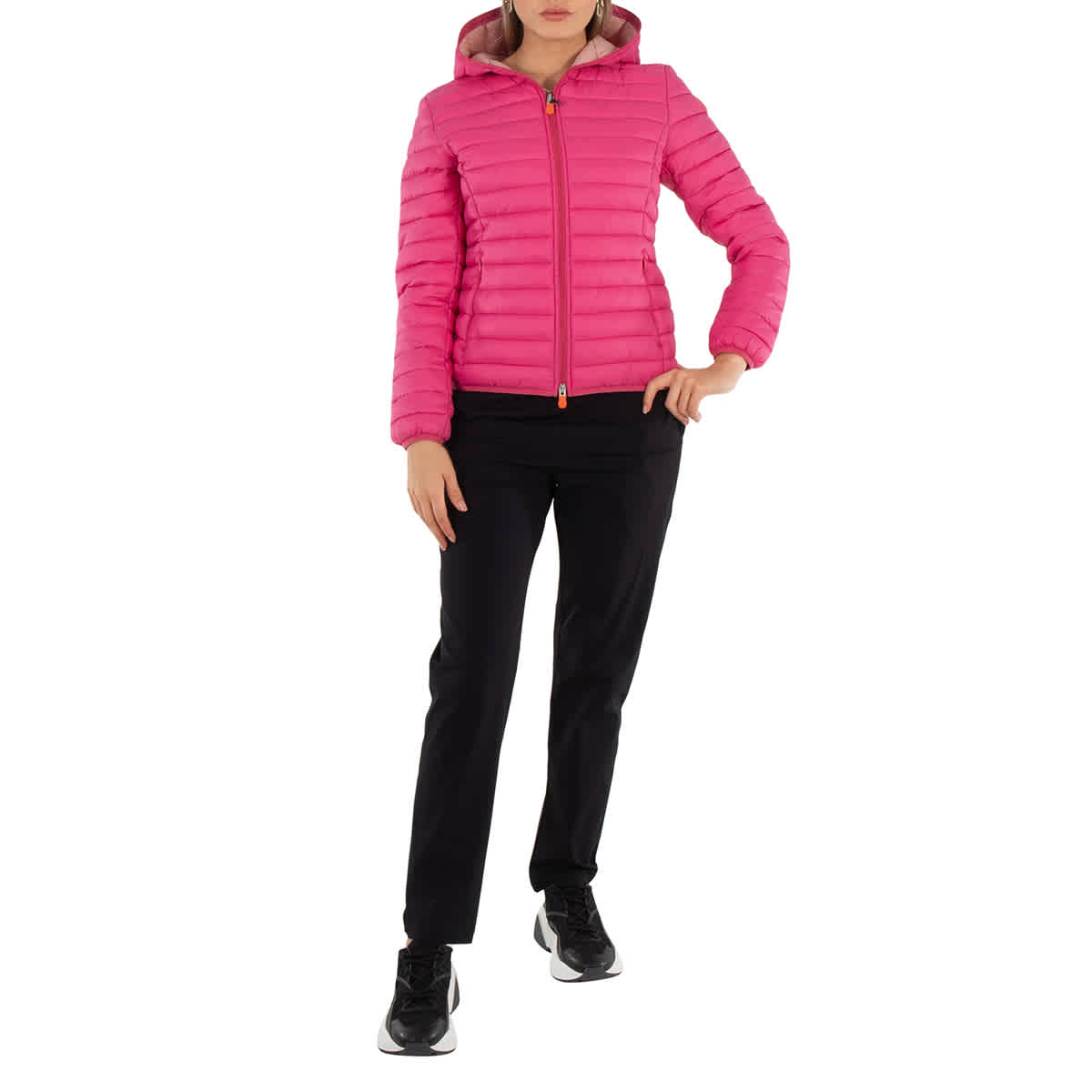 

Пуховик Save The Duck, розовый