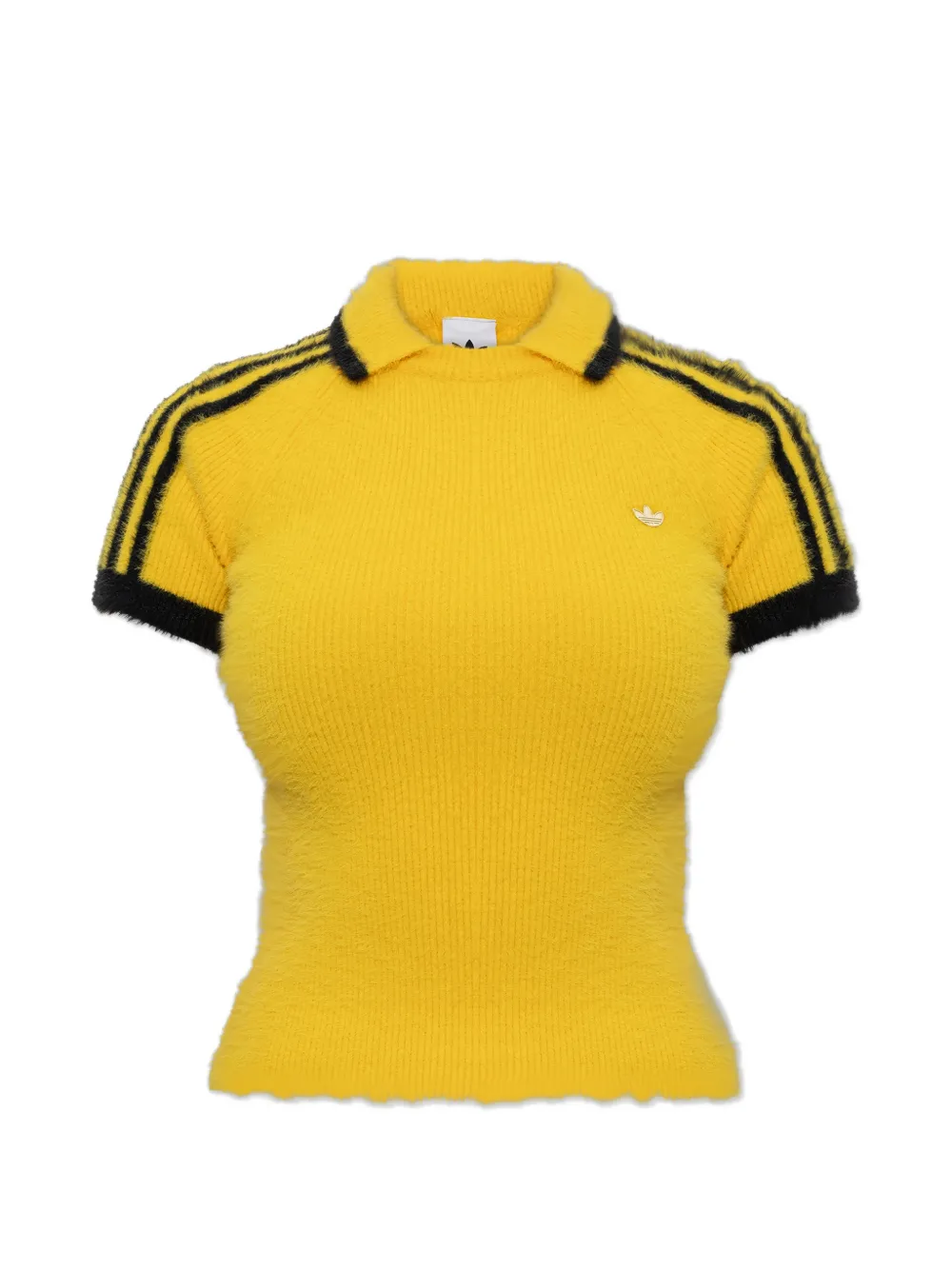 

Вязаная футболка с воротником поло Cali Adidas, желтый