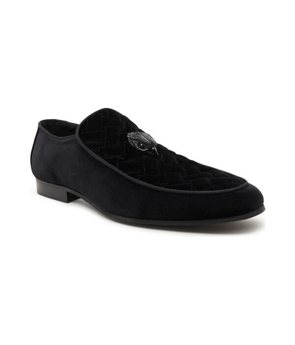 

Лоферы мужские Kurt Geiger бархатные с декором, черный