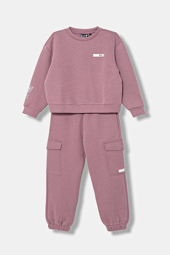 

Детский спортивный костюм Ea7 Emporio Armani, розовый