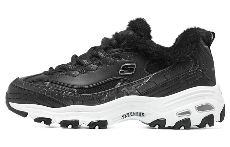 

Кроссовки женские D"Lites 1.0 Chunky с низким верхом, черные Skechers, Черный, Кроссовки женские D"Lites 1.0 Chunky с низким верхом, черные Skechers