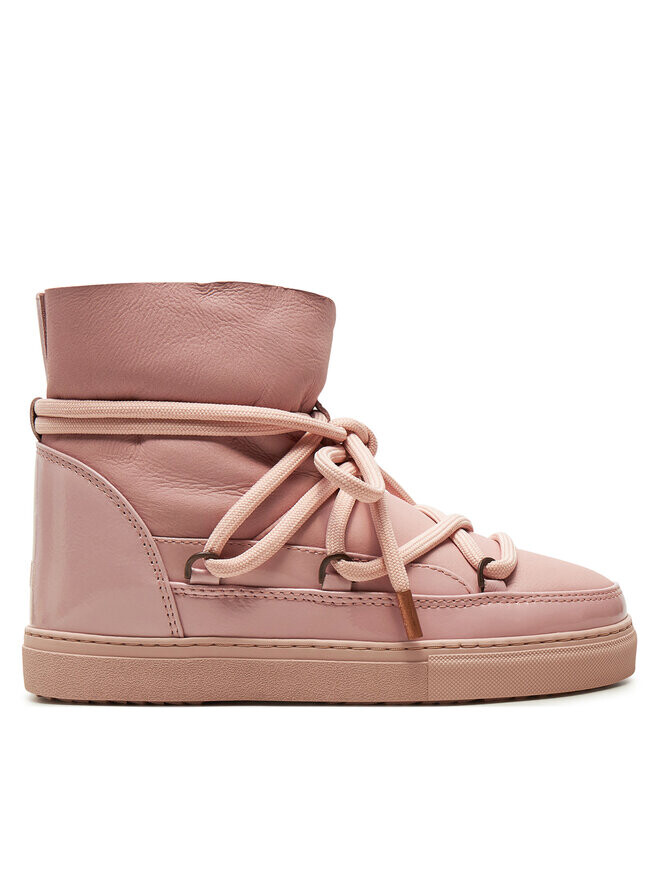 Зимние ботинки женские Inuikii Botas de nieve Gloss из кожи, розовый