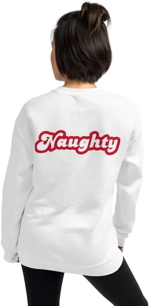 Свитшот Unisex Naughty or Nice — фото 2