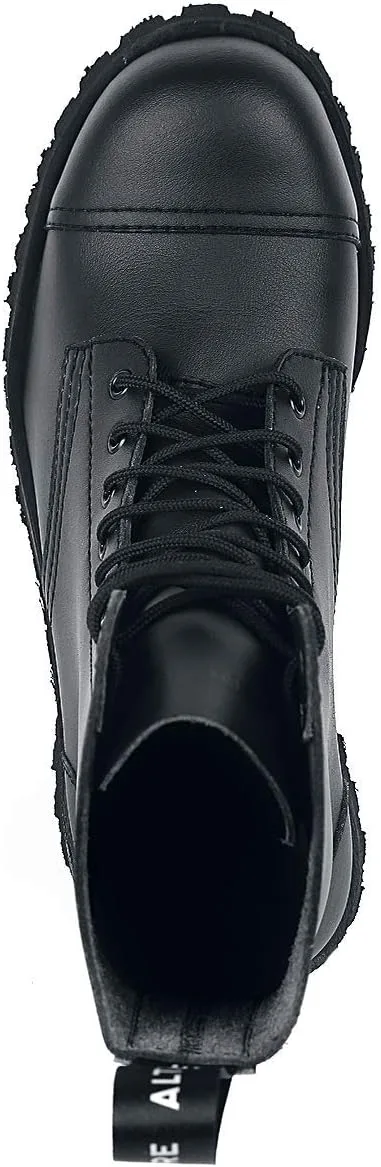 Ботинки Altercore 551 Vegan Unisex Boot, черные, базовые, байкерские, рокерские, уличные — фото 4