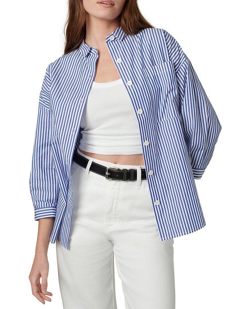 

Джинсы JOE'S The Zia Button Up JOE'S Jeans, белый/темно-синий